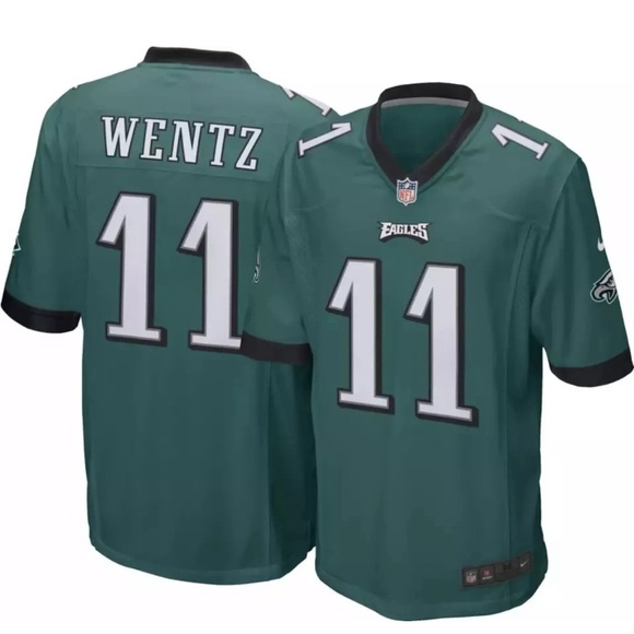 Nike Men’s Philadelphia Eagles Wentz #11 Jersey Size 40 - Picture 1 of 9